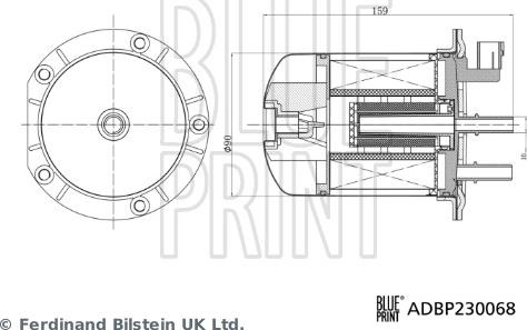 Blue Print ADBP230068 - Filter za gorivo www.molydon.hr