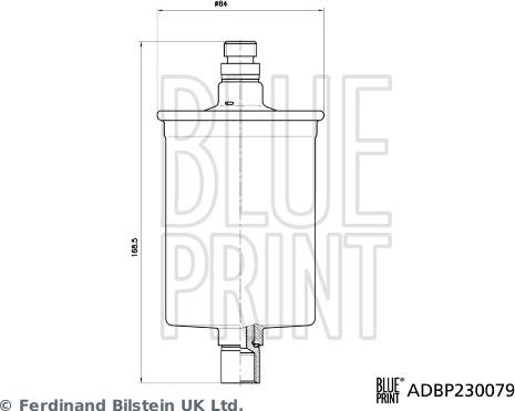 Blue Print ADBP230079 - Filter za gorivo www.molydon.hr