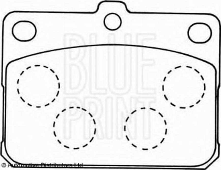 Blue Print ADC44202 - Komplet Pločica, disk-kočnica www.molydon.hr