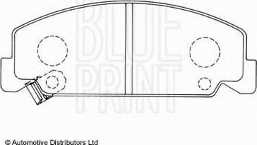 Blue Print ADH24220 - Komplet Pločica, disk-kočnica www.molydon.hr