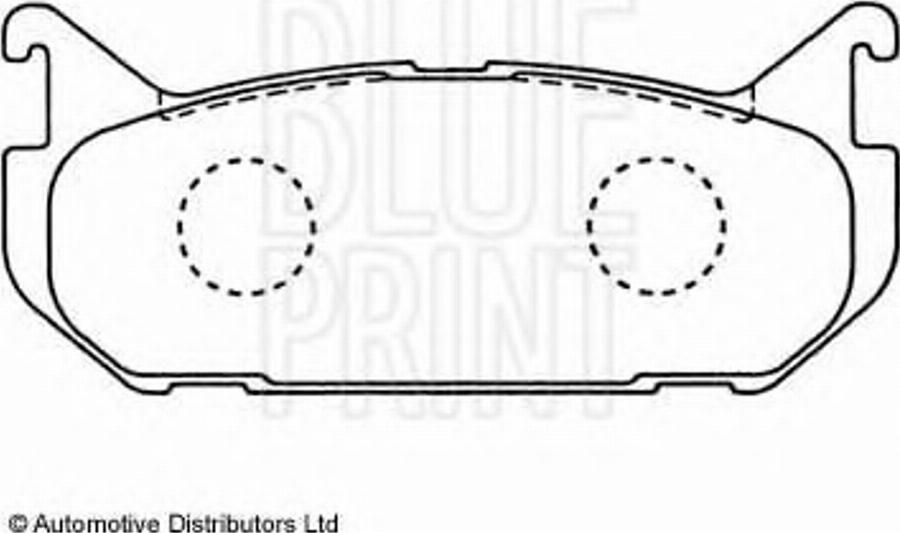 Blue Print ADM54251 - Komplet Pločica, disk-kočnica www.molydon.hr