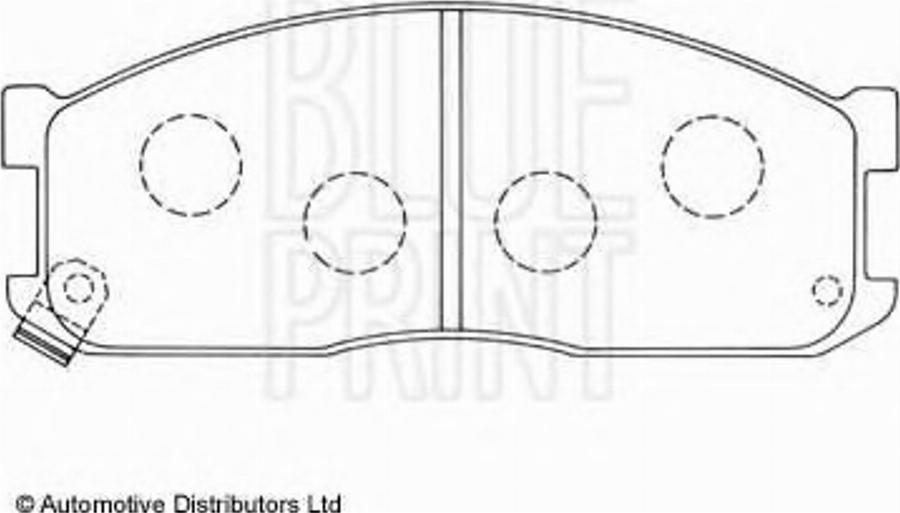 Blue Print ADM54216 - Komplet Pločica, disk-kočnica www.molydon.hr