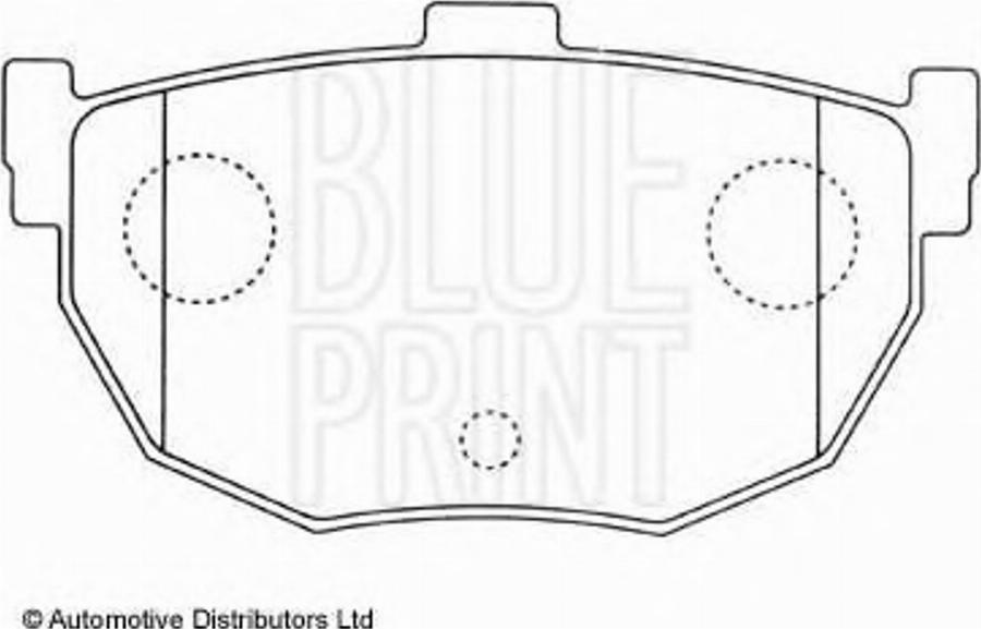 Blue Print ADN14258 - Komplet Pločica, disk-kočnica www.molydon.hr