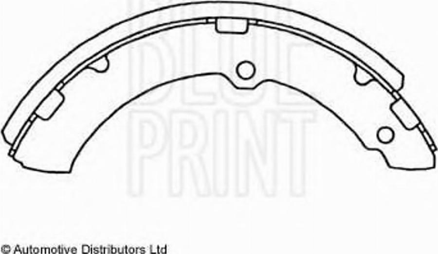 Blue Print ADT34153 - Komplet Pločica, disk-kočnica www.molydon.hr