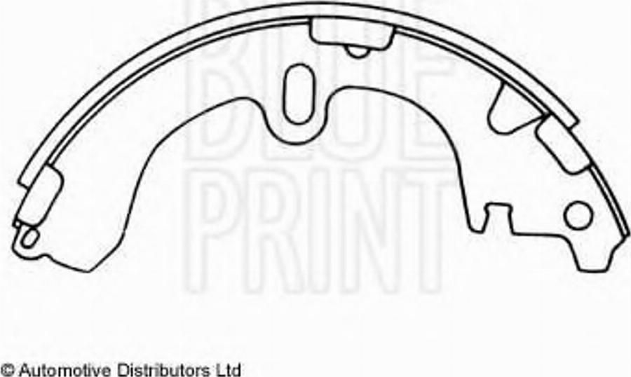 Blue Print ADT34109 - Komplet kočnica, bubanj kočnice www.molydon.hr