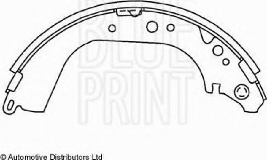 Blue Print ADT34130 - Komplet kočnica, bubanj kočnice www.molydon.hr