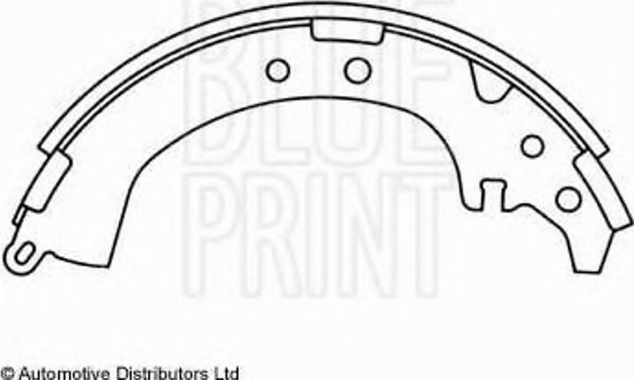 Blue Print ADT34138 - Komplet kočnica, bubanj kočnice www.molydon.hr