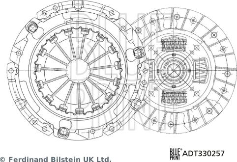 Blue Print ADT330257 - Komplet kvačila www.molydon.hr