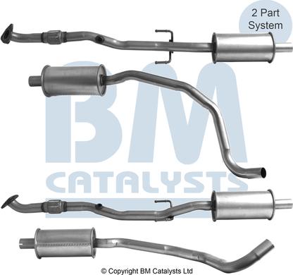 BM Catalysts BM50969 - Ispušna cijev www.molydon.hr