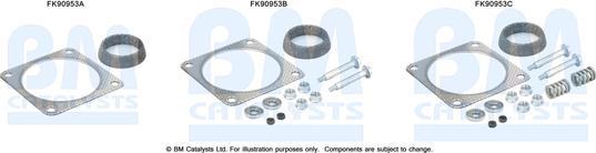 BM Catalysts FK90953 - Garnitura za montažu, katalizator www.molydon.hr