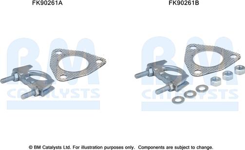 BM Catalysts FK90261 - Garnitura za montažu, katalizator www.molydon.hr