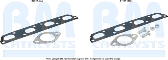 BM Catalysts FK91146 - Garnitura za montažu, katalizator www.molydon.hr