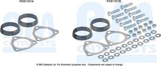 BM Catalysts FK91101 - Garnitura za montažu, katalizator www.molydon.hr