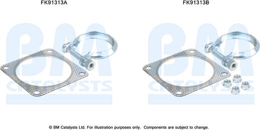 BM Catalysts FK91313 - Garnitura za montažu, katalizator www.molydon.hr