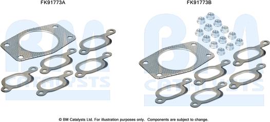 BM Catalysts FK91773 - Garnitura za montažu, katalizator www.molydon.hr