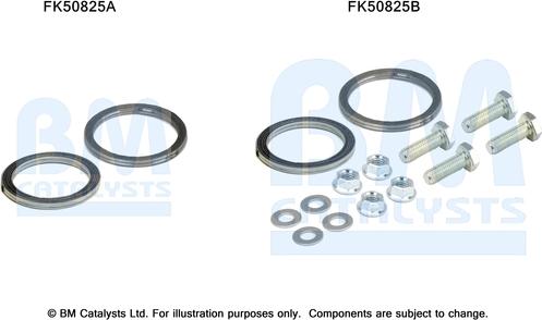 BM Catalysts FK50825 - Garnitura za montažu, Ispušna Cijev www.molydon.hr