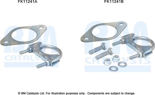 BM Catalysts FK11241 - Garnitura za montažu, filter za cadj/cestice cadji www.molydon.hr