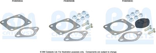 BM Catalysts FK80583 - Garnitura za montažu, katalizator www.molydon.hr