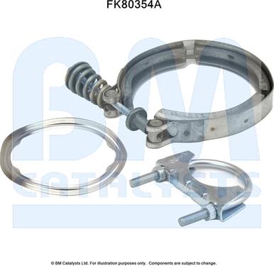 BM Catalysts FK80354 - Garnitura za montažu, katalizator www.molydon.hr