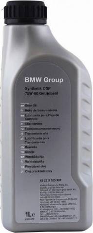BMW 83 22 2 365 987 - Ulje za mjenjač www.molydon.hr