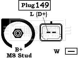 Borg & Beck BBA2464 - Alternator www.molydon.hr