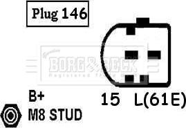 Borg & Beck BBA2592 - Alternator www.molydon.hr