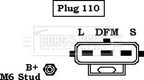 Borg & Beck BBA2551 - Alternator www.molydon.hr