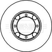 Borg & Beck BBD4990 - Kočioni disk www.molydon.hr