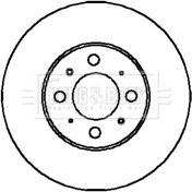 Borg & Beck BBD4958 - Kočioni disk www.molydon.hr