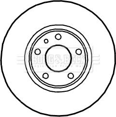 Borg & Beck BBD4907 - Kočioni disk www.molydon.hr