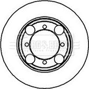 Borg & Beck BBD4989 - Kočioni disk www.molydon.hr