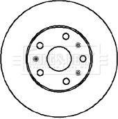 Borg & Beck BBD4930 - Kočioni disk www.molydon.hr