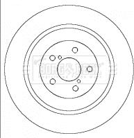 Borg & Beck BBD4440 - Kočioni disk www.molydon.hr