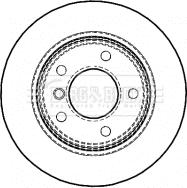 Borg & Beck BBD4465 - Kočioni disk www.molydon.hr