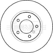 Borg & Beck BBD4407 - Kočioni disk www.molydon.hr