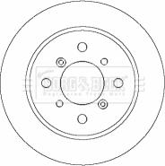 Borg & Beck BBD4419 - Kočioni disk www.molydon.hr