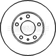 Borg & Beck BBD4414 - Kočioni disk www.molydon.hr