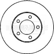 Borg & Beck BBD4418 - Kočioni disk www.molydon.hr