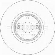 Borg & Beck BBD4438 - Kočioni disk www.molydon.hr