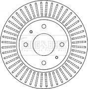 Borg & Beck BBD4552 - Kočioni disk www.molydon.hr