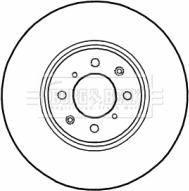 Borg & Beck BBD4564 - Kočioni disk www.molydon.hr