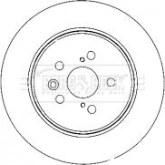 Borg & Beck BBD4501 - Kočioni disk www.molydon.hr