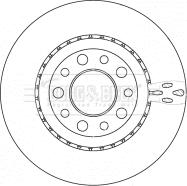 Borg & Beck BBD4517 - Kočioni disk www.molydon.hr