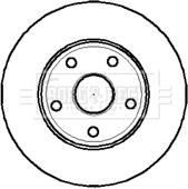 Borg & Beck BBD4527 - Kočioni disk www.molydon.hr