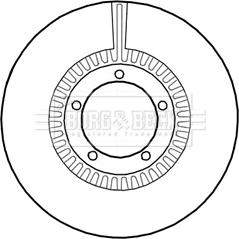 Borg & Beck BBD4694 - Kočioni disk www.molydon.hr