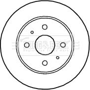 Borg & Beck BBD4698 - Kočioni disk www.molydon.hr