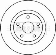 Borg & Beck BBD4606 - Kočioni disk www.molydon.hr