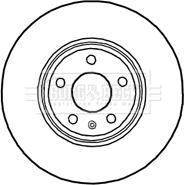 Borg & Beck BBD4689 - Kočioni disk www.molydon.hr