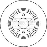 Borg & Beck BBD4635 - Kočioni disk www.molydon.hr