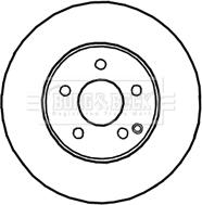 Borg & Beck BBD4629 - Kočioni disk www.molydon.hr